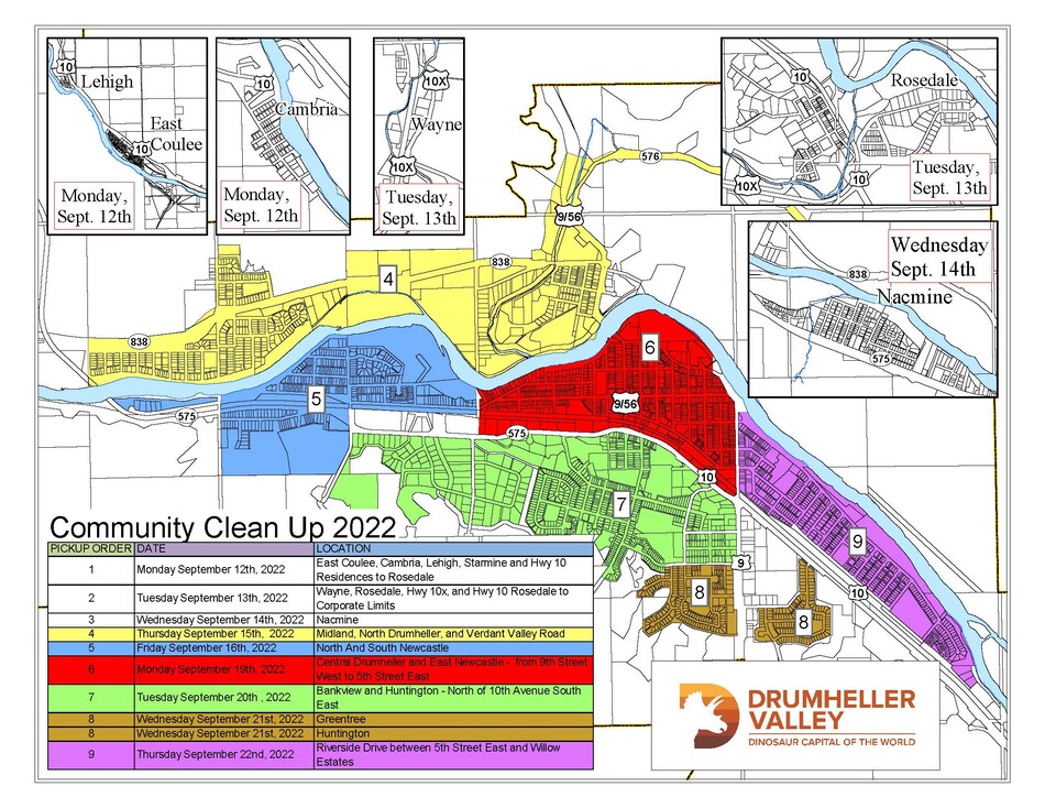 The 2022 Community Clean Up will be taking place September 12 – September 23, 2022